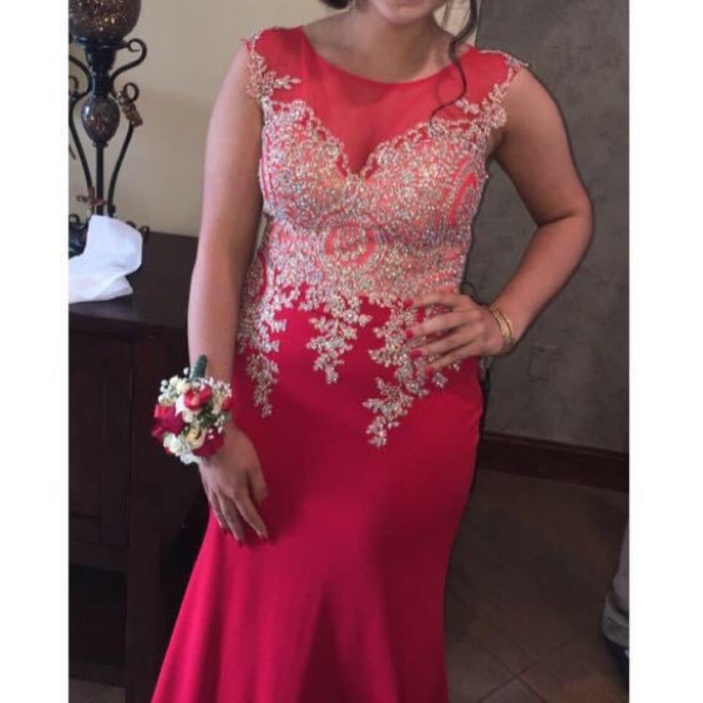 RED PROM DRESS